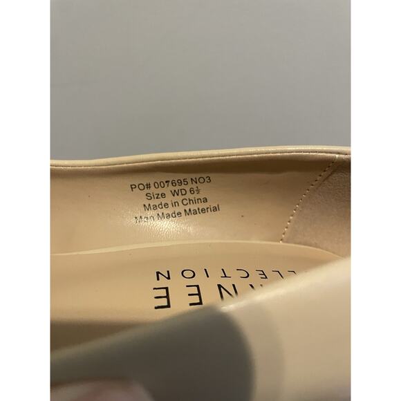 Journee Collection Size 6.5 Gabriella‎ Stiletto Pump Heels In Beige Tan, New - Picture 5 of 6